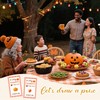 Thanksgiving Games -50 Pack, Scratch Off Thanksgiving Party Game, Trivia