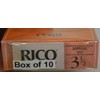 Rico NEW-SEALED BOX OF RICO SOPRANO SAXOPHONE REEDS, STRENGTH #3.5,
