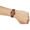 Casio MTP Watch, brown/rose gold, Strap