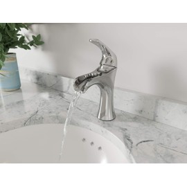Pfister Jaida Bathroom Sink Faucet, Single Control, 1-Handle, Single Hole, Polished Chrome Finish, LF042JDCC