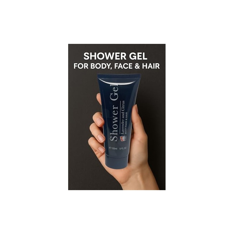 GBS Beard & Face Wash PLUS 2 GBS Shampoo Brushes