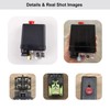 240V 20A 90-120175PSI Pressure Switch Air Compressor, 4 Hole Air
