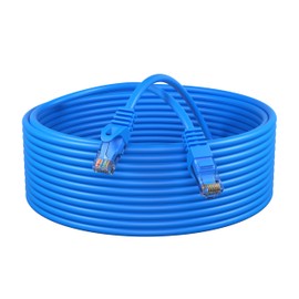 Cables Direct Online Cat5e 15FT Network Ethernet Patch Cable, 350Mhz Internet Wire, Backwards Compatible with Cat5, for PC, Modem, Router, Consoles for Home and Office, Blue
