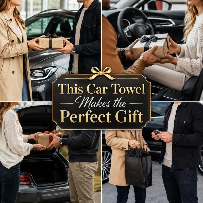 Sea Turtle Microfiber Towels for Cars, Scratch-Free Auto Cleaning Cloths