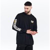 Caterpillar Men's Trademark Banner Long Sleeve Tee Shirts with Center