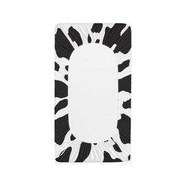 ZDCUSTOM Milk Cow Changing Pad Cover Super Soft Baby Diaper Changing Table Cover Breathable Changing Table Sheet Diaper Changing Pad Cover for Baby Boys Girls