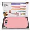 7 PCS Wheat Straw Knife Set Chef Knife Bread Knife