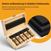 TOOLMAYS Forstner Drill Bit Set 5 Pieces for Wood Diameter