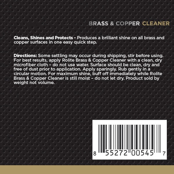 Brass & Copper Cleaner & Brass & Copper Polish (4.5oz) for The Ultimate Clean & Shine on All Metal Surfaces Combo Pack