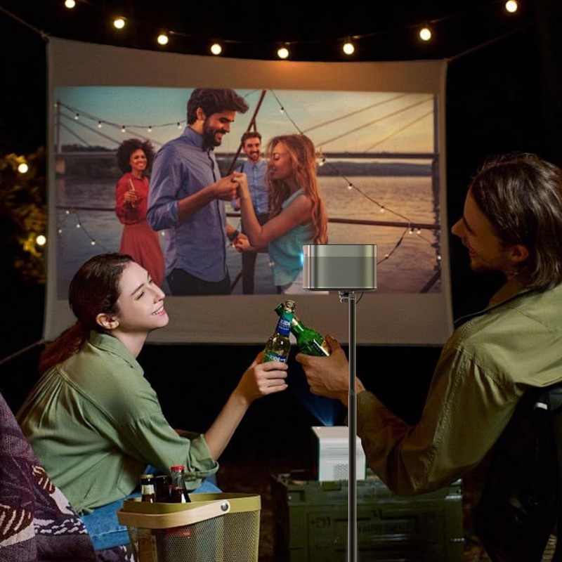 Projector Floor Stand with Adjustable Height 29.9 - 52.7 inch,