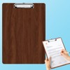 Wooden Clipboard A4, Clipboards A4 with Metal Clip, Clipboards, Wooden