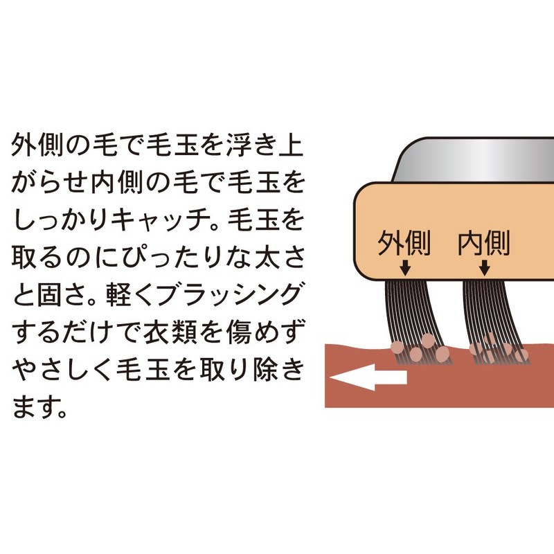 毛玉ごっそりブラシ