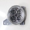 Set 2x Led Drl Fog 24v Amber Lights For Scania