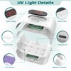Akisey UV Light for Resin, Two-Sided UV Resin Light with