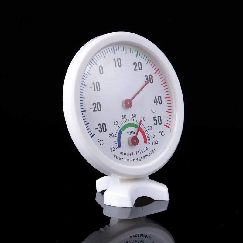 VOBOR 2-in-1 Thermometer and Hygrometer, Analogue Indoor Temperature Humidity Meter