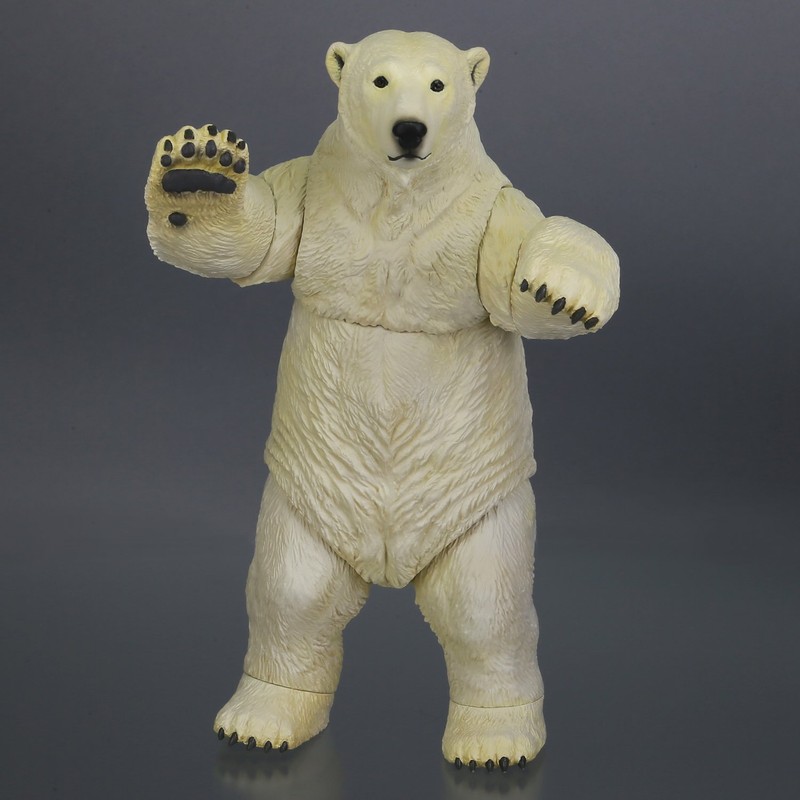 Sofubi Toy Box 009 Polar Bear Polar Bear Non-Scale Painted