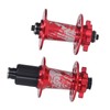 2pcs Bolany Bicycle Hub Red Aluminium Alloy 32 Holes 4