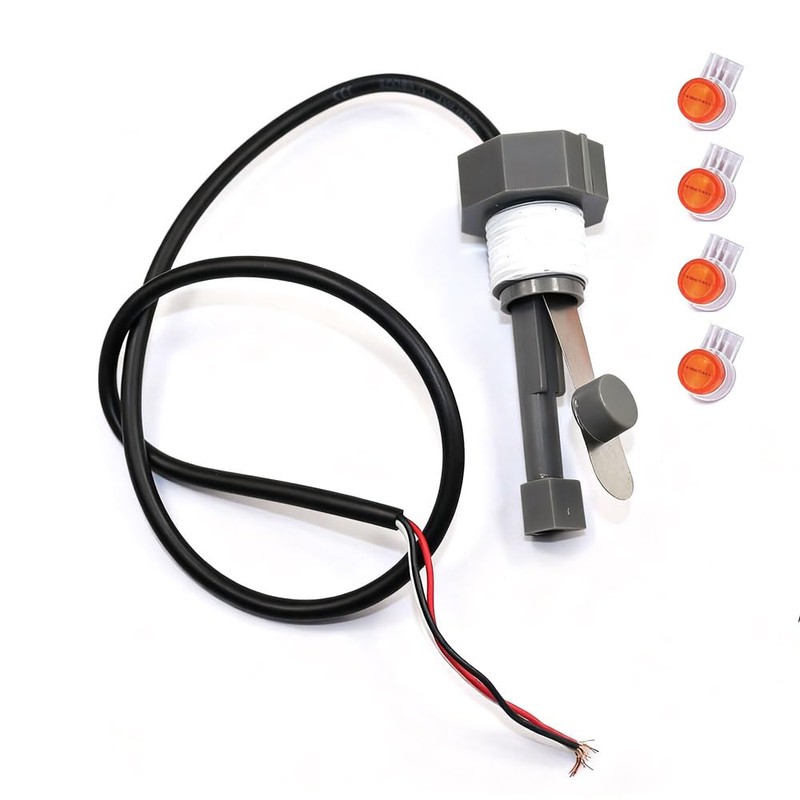 DELEYAPARS 520736 Flow Switch with 3 Wires (Black/White/red) for Pentair