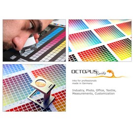 Octopus 4 x 100 ml Printer Ink Set Compatible with Brother LC-3211, LC-3213 CMYK Brother DCP-J 572, DCP-J 770, DCP-J 772, DCP-J 774, MFC-J 490, MFC-J 491, MFC-J 497, MFC-J 890, MFC-J 895