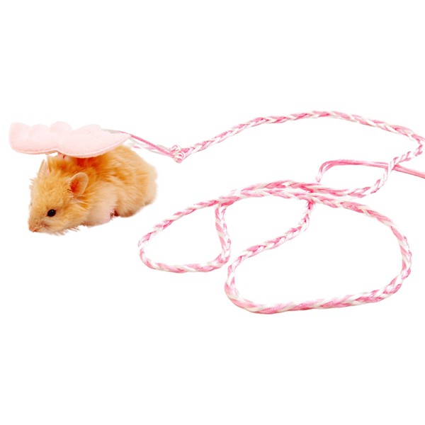 Hamster Harness,Adjustable Harness Vest Leash Hamster Chest Straps with a