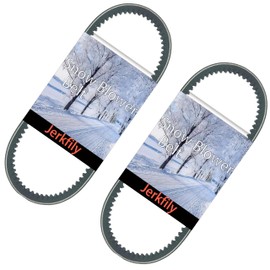 Jerkfily (2/Pack) 954-0430 754-0430 Cogged Auger Drive Belt for Troy-Bilt MTD Cub Cadet 2-Stage Snow Blower 954-0430C 754-0430 754-0430A 754-0430B 754-0431 954-0430 954-0430A 954-0430B 954-0431