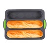 Jasfyee Baguette Baking Tray, Gray Green Baguette Tray, Bread Baking