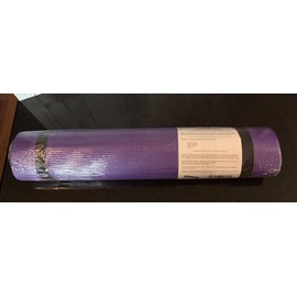 BalanceFrom All Purpose High Density Non-Slip Exercise 1/4" Yoga Mat PURPLE