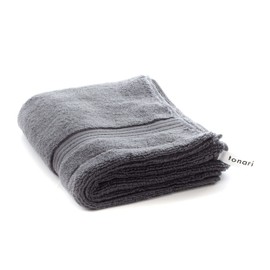 Heart Well Imabari Towel My Hotel Towel Face Towel Hotel Towel Simple, Plain, Loop, Color Towel, 1 Dark Gray