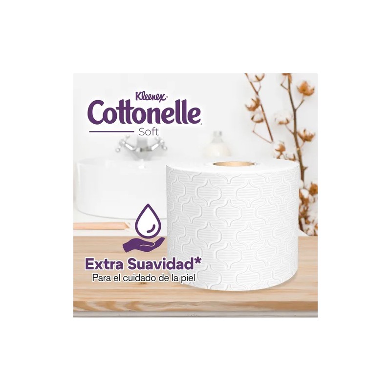 Kleenex Cottonelle Soft 24 rollos papel higiénico