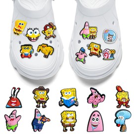 yumcute Shoe Charms, Shoe Charms, Charms for Kids, Charms For, Shoe Charms For Charms, Cartoon Shoe Decoration Charms, DIY Decorative Shoe Charms Gifts For Teens Boys Girls (E)