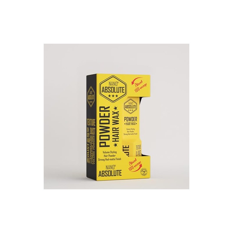 Nano Absolute Hair Styling Powder Wax | Hair Texture Flexible