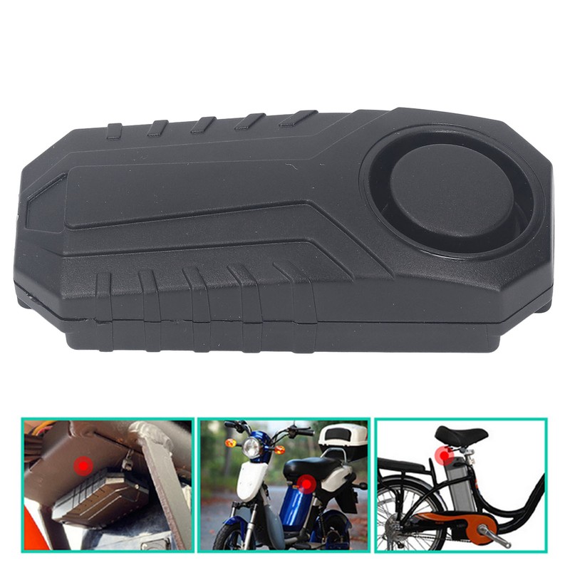 Bike Alarm 113dB Sensitivity Volume Adjustable Waterproof Bike Anti Theft