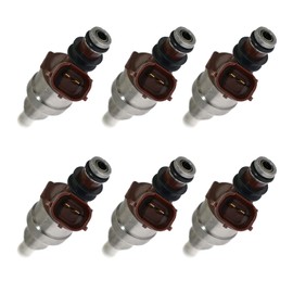 GMBooskr 23250-65020 Fuel Injector for Toyota 1989-1995 4RUNNER 1989-1995 PICKUP 1993-1994 T100 3VZE 3.0L V6(Set of 6)
