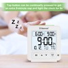 Geevon Atomic Travel Alarm Clock with Auto/8s Backlight, 2 Alarm
