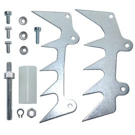Mtanlo Felling Dog Set For Stihl 029 039 MS290 MS390 MS310 Bumper Spike Chain Catcher, Side Cover Dog, Case Dog, Set Screws & Nuts, Chain Catcher.