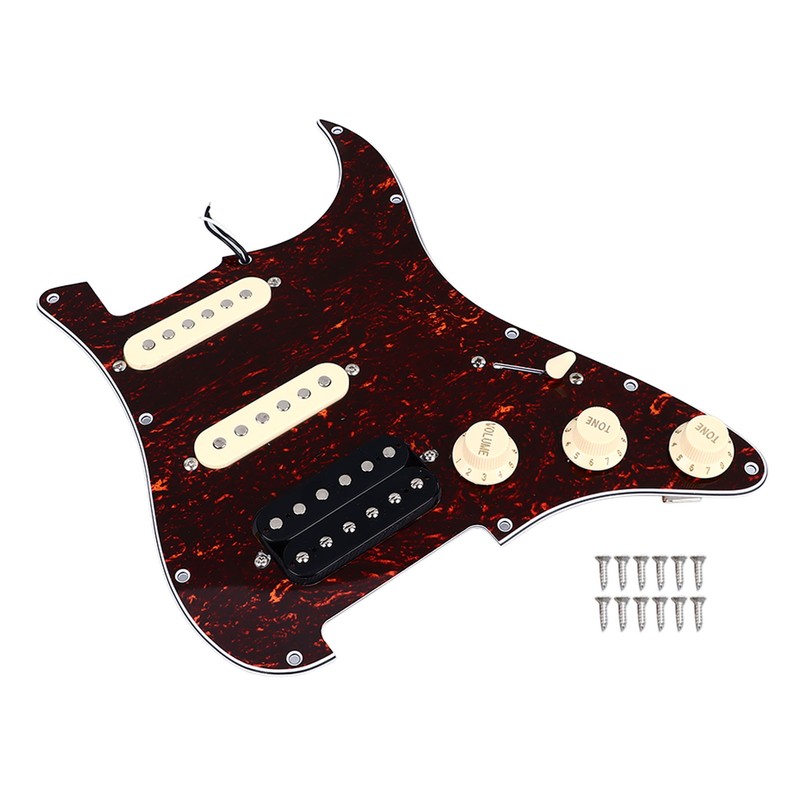 Electric Guitar Pickguard Plastic and Mental Electric Guitar Loaded Pickguard