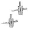Henyall 2Pcs Valve Core Remover Tool, 4 in 1 Tyre
