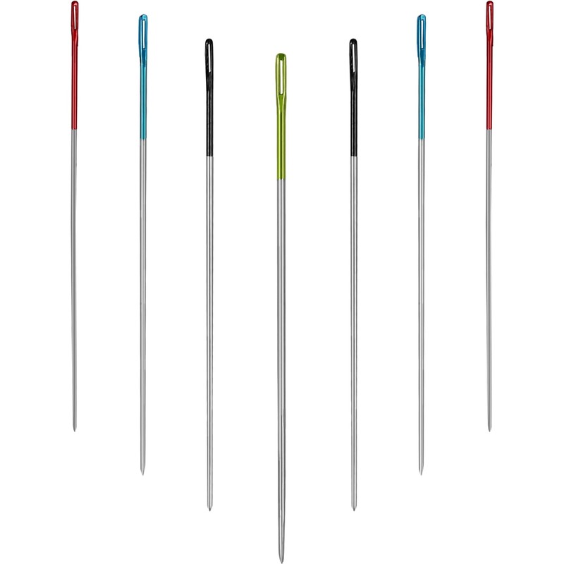 SINGER Crewel Needles in Dial Compact, Assorted Sized Sewing Needles,