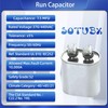 Sotubx 7.5uF 370V/440VAC 50/60Hz Oval Run Start Capacitor 7.5MFD 370/440VAC