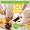 CHEFOLLA Cortador de Verduras, Picador de Verduras Multifunción 10 en