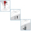 Ginsey All-in-One Toilet Seat Tightening Kit