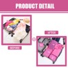 Teynewer 6PCS Travel Organiser Packing Bags Packing Cubes Set Durable