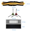HALIEVE Filter B1rste Ersatzteile Zubeh?r Set f1r Ecovacs DEEBOT OZMO