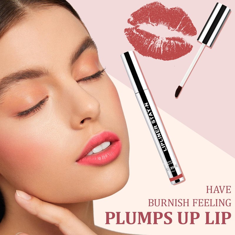 Thoquene Set of 3 Removable Lip Liner Set, Waterproof Removable