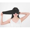 100% Mulberry Silk Sleep Mask, Large Adjustable Eye Cover for