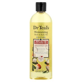 Dr Teal's Moisturizing Bath & Body Oil with Shea Butter & Almond Oil 8.8 fl oz