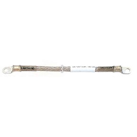 Seiwa Industry HEC-15-60 Earthing Cable, Thick, 5.6 sq ft (15 sq m), Length 23.6 inches (60 cm), Made in Japan