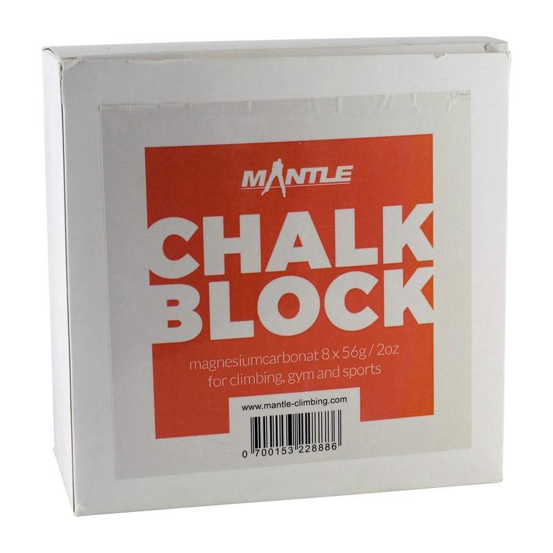 Mantle Chalk Block, Climbing Chalk for Bouldering, Climbing, Gymnastics, Weightlifting,