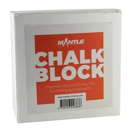 Mantle Chalk Block, Climbing Chalk for Bouldering, Climbing, Gymnastics, Weightlifting, Pack of 8