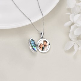 YFN St Michael Locket Necklace That Holds Images Sterling Silver Archangel Michael Necklace San Miguel Archangel Photo Necklace Saint Michael Picture Locket Necklace Men